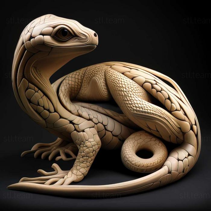 3D model Bogertophis (STL)